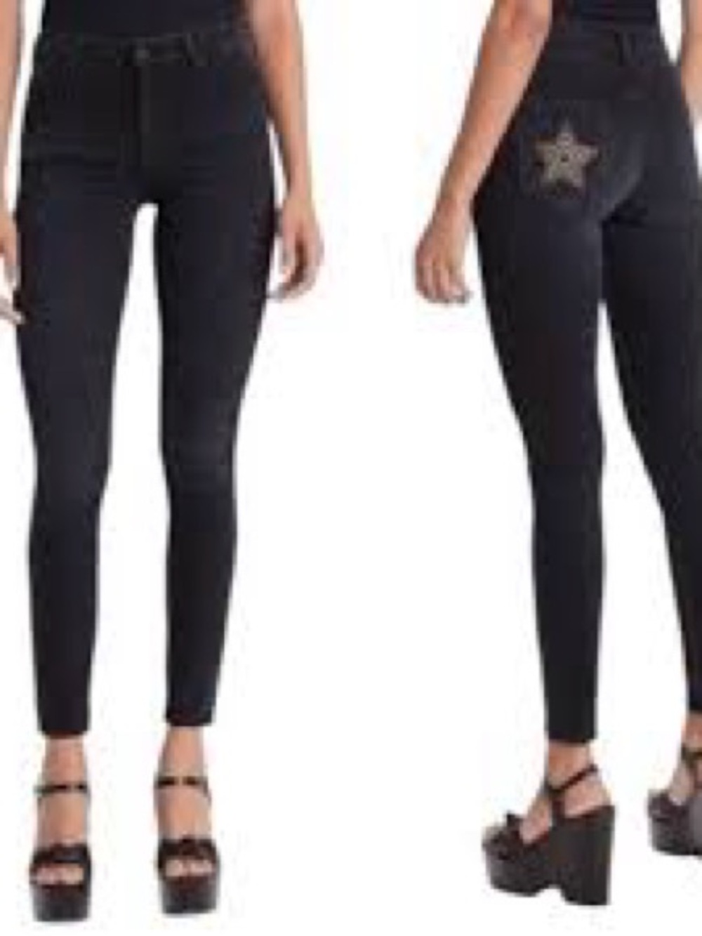 Mother High-Waisted looker Women’s Jeans with Star Back Detail 33
